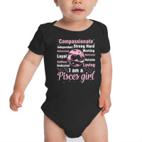 Compassionate Strong Hand Working Loving I Am A Pi Baby Bodysuit | Artistshot