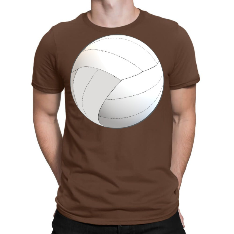 Volleyball Lovers Floating Volleyball White Backgr T-Shirt by lindeaucterr | Artistshot