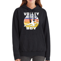 Volleyball Boy Humor Vintage Hoodie | Artistshot