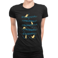 Cat Lover Instrumentalist Music Musician Musical I Ladies Fitted T-shirt | Artistshot