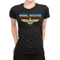 Fly Naval Aviator Classic Naval Officer Pilot Wing Ladies Fitted T-shirt | Artistshot