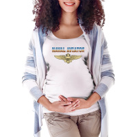 Fly Naval Aviator Classic Naval Officer Pilot Wing Maternity Scoop Neck T-shirt | Artistshot