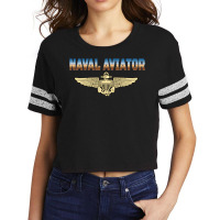 Fly Naval Aviator Classic Naval Officer Pilot Wing Scorecard Crop Tee | Artistshot