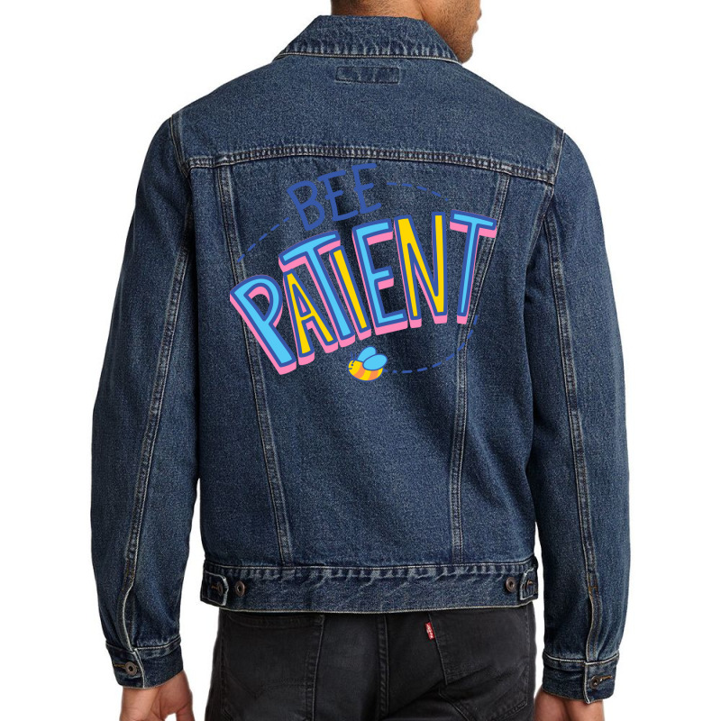 Bee Patient Music Men Denim Jacket by reuletrevere8 | Artistshot