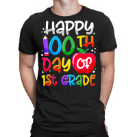 Happy 100th Day Of School 100 Days Smarter Cute 1s T-shirt | Artistshot