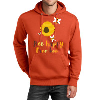 Bee Happy Free Bee 70s Unisex Hoodie | Artistshot