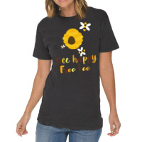 Bee Happy Free Bee 70s Vintage T-shirt | Artistshot