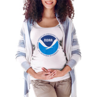 Noaa National Oceanic And Atmospheric Administrati Maternity Scoop Neck T-shirt | Artistshot