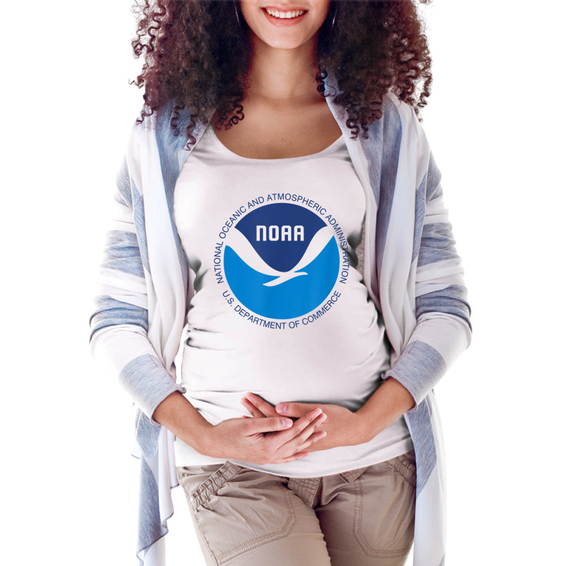 Noaa National Oceanic And Atmospheric Administrati Maternity Scoop Neck T-shirt by validokel | Artistshot