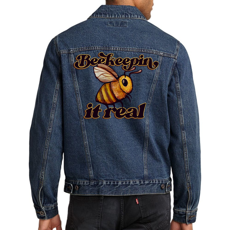 Beekeepin It Real Boy Men Denim Jacket by reuletrevere8 | Artistshot