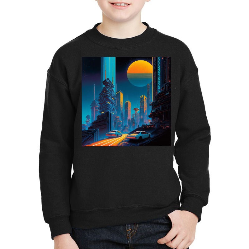 Night Aesthetic Youth Sweatshirt by TheDol | Artistshot