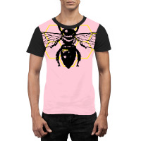 Geometric Worker Bee 80s Graphic T-shirt | Artistshot