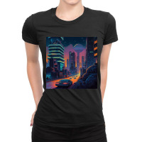 Street Aesthetic Ladies Fitted T-shirt | Artistshot