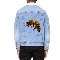 Bees Unisex Sherpa-lined Denim Jacket | Artistshot