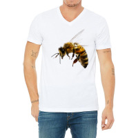 Bees V-neck Tee | Artistshot