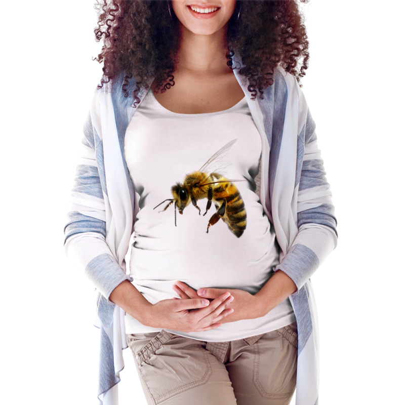 Bees Maternity Scoop Neck T-shirt | Artistshot