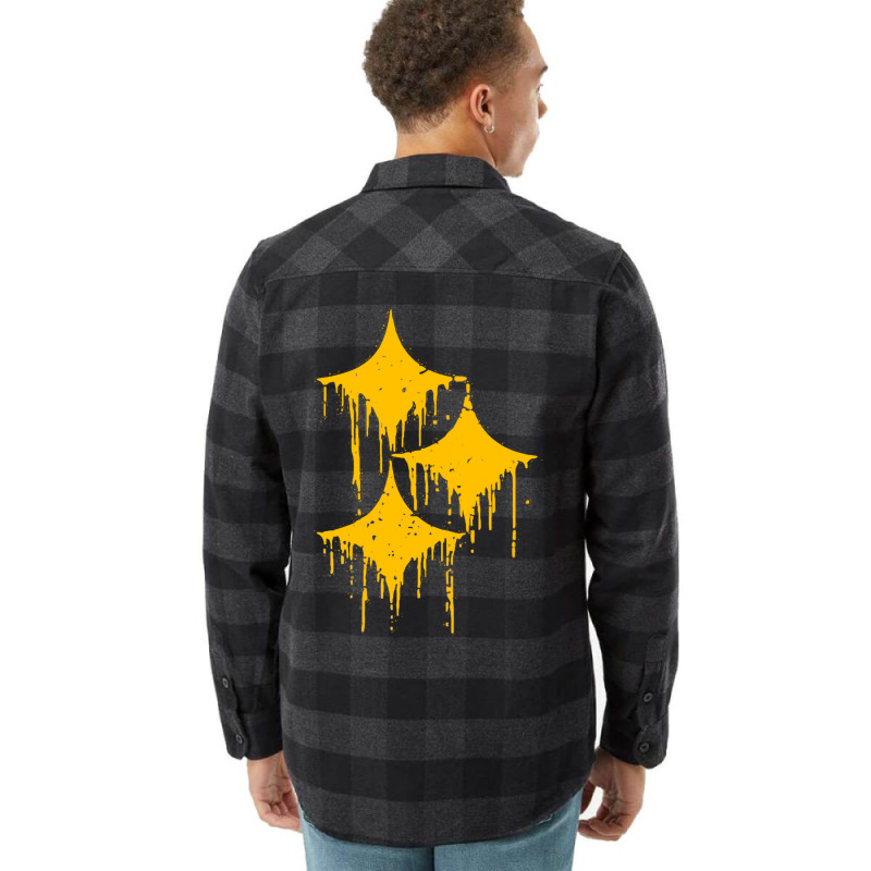 Dripping Hypocycloids Gold Flannel Shirt | Artistshot