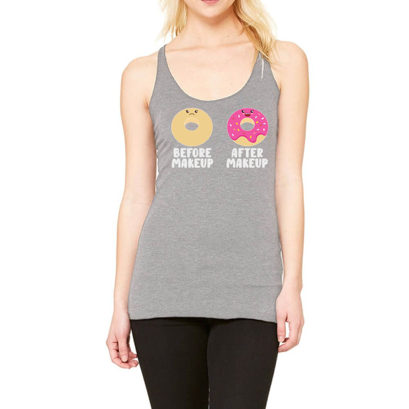 Beautician Donuts Makeup Artist Stylist 70s Racerback Tank | Artistshot