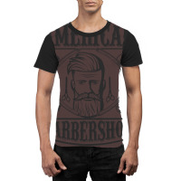 American Barbershop Graphic T-shirt | Artistshot