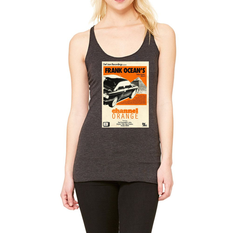 Channel Orange Car Oceans Racerback Tank by borellijenn | Artistshot