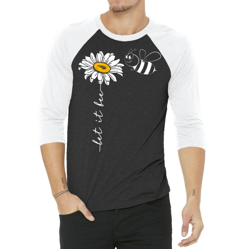 Let It Bee A Heart For Bees Travel 3/4 Sleeve Shirt | Artistshot