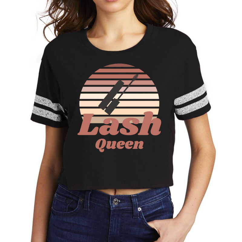 Gift Idea For Lash Artist Lash Boss Lash Tech Or L Scorecard Crop Tee | Artistshot