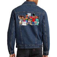 Black History Month Blm Black Lives Matter Kids Bo Men Denim Jacket | Artistshot