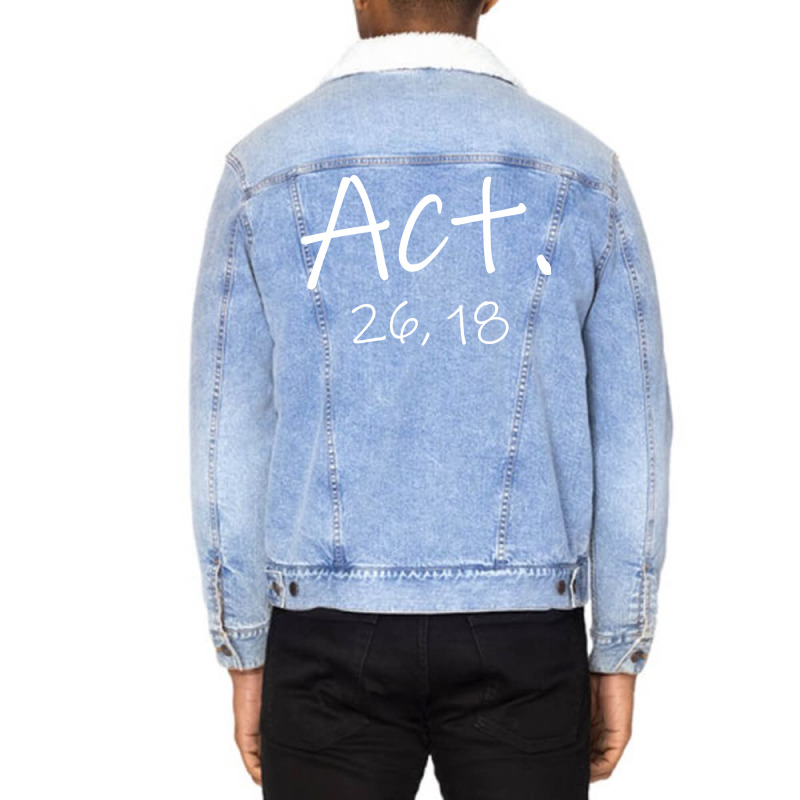 Act Unisex Sherpa-Lined Denim Jacket by labineskatesr | Artistshot