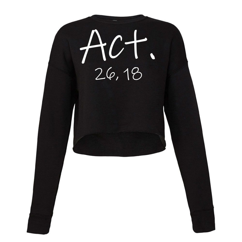 Act Cropped Sweater by labineskatesr | Artistshot