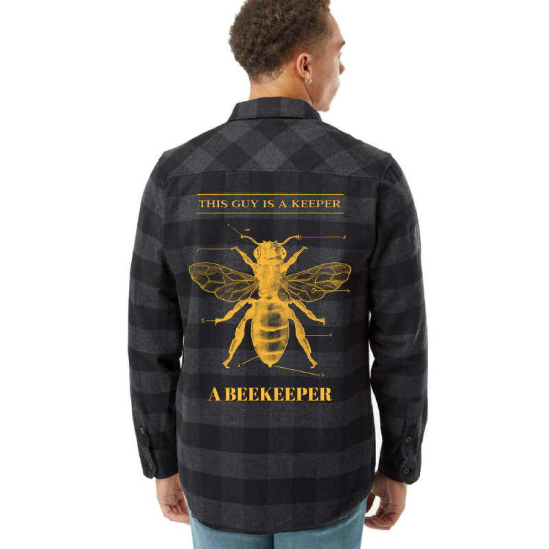 This Guy Is A Keeper A Beekeeper Aesthetic Flannel Shirt | Artistshot