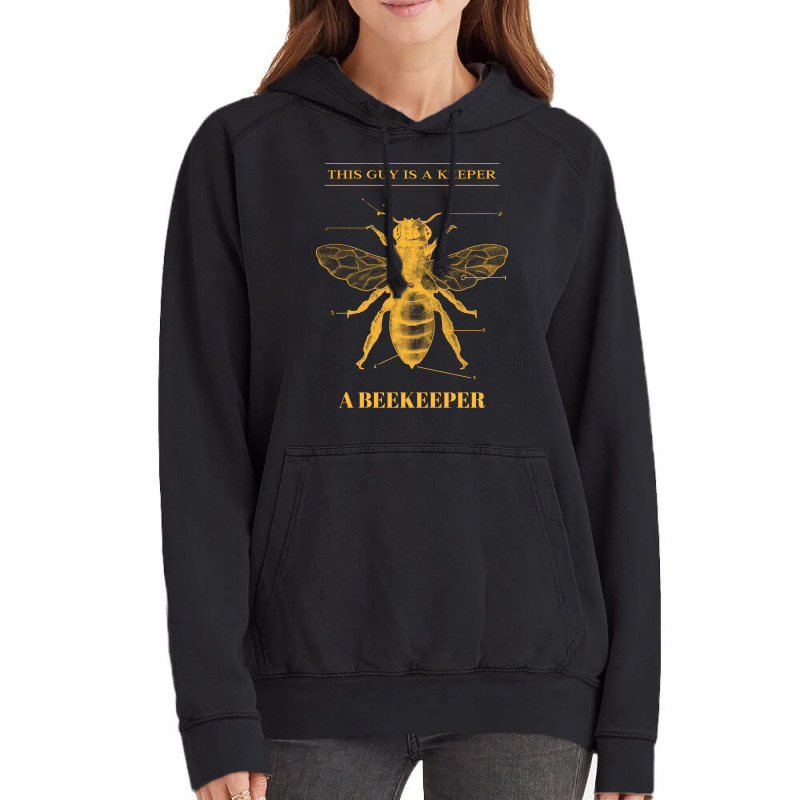 This Guy Is A Keeper A Beekeeper Aesthetic Vintage Hoodie | Artistshot