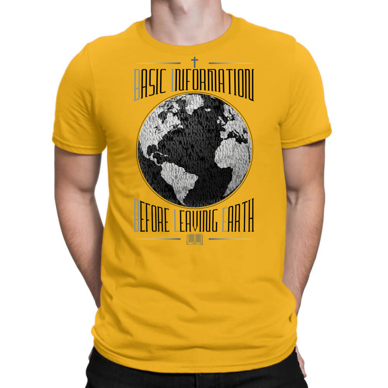 Basic Information Before Leaving Earth Bible Summe T-Shirt by labineskatesr | Artistshot