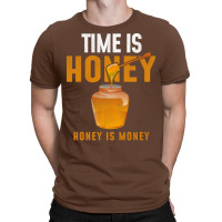 Time Is Honey Honey Is Money Hipster T-shirt | Artistshot