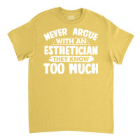 Funny Esthetician Vintage Classic T-shirt | Artistshot