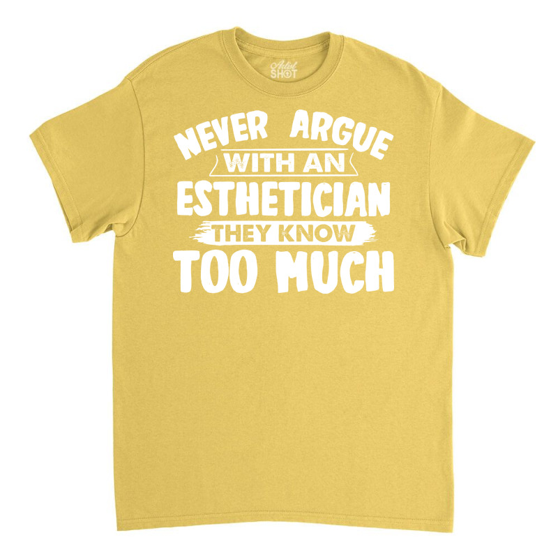 Funny Esthetician Vintage Classic T-shirt | Artistshot