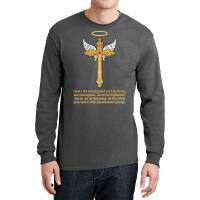 Be Strongand Courageous Bible Verses Long Sleeve Shirts | Artistshot