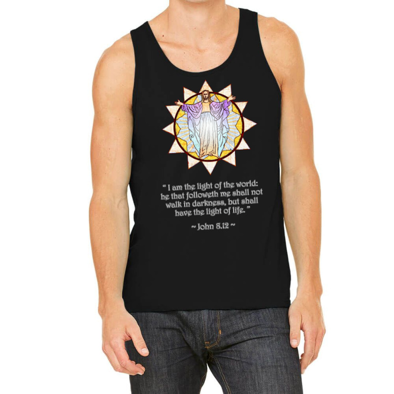 Christian Bible Verse John Tank Top by burgiehakese | Artistshot