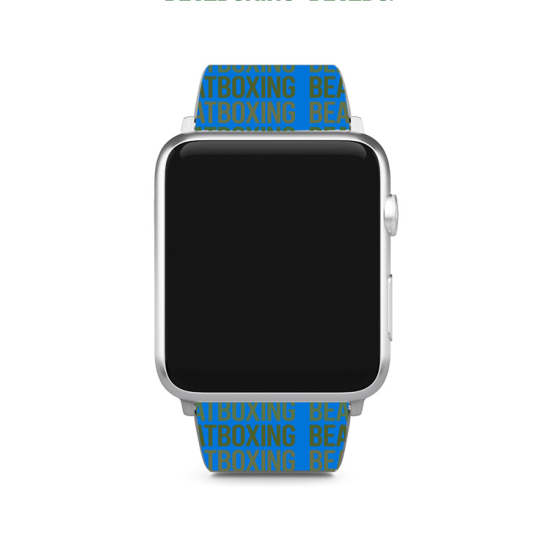 Green Text Beat Box Beatboxing Beatbox Trending Apple Watch Band | Artistshot