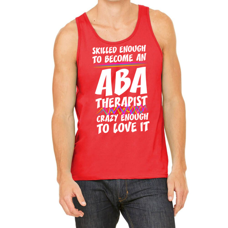 Aba Therapist Gift Vintage Tank Top by tezenopragere | Artistshot