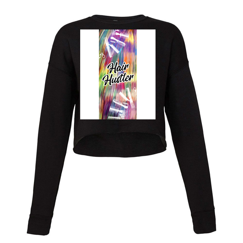 Hair Hustler Music Cropped Sweater | Artistshot