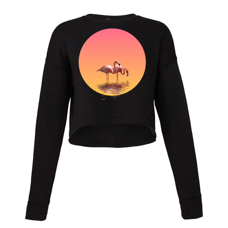 Flamingo Cropped Sweater | Artistshot