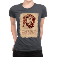 For Even The Son Of Man Bible Ladies Fitted T-shirt | Artistshot