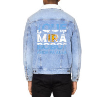 Qué Mirás Bobo, Andá Pa' Allá Funny Speech T S Unisex Sherpa-lined Denim Jacket | Artistshot