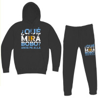 Qué Mirás Bobo, Andá Pa' Allá Funny Speech T S Hoodie & Jogger Set | Artistshot