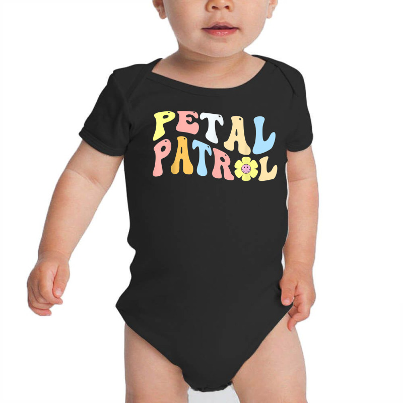 Groovy Petal Patrol Daisy Flower For Bridesmaid Pr Baby Bodysuit | Artistshot