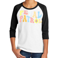 Groovy Petal Patrol Daisy Flower For Bridesmaid Pr Youth 3/4 Sleeve | Artistshot