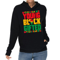 Black History Month Girls Boys Young Black Gifted Lightweight Hoodie | Artistshot