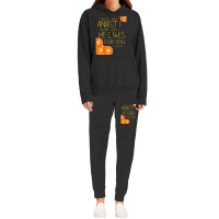 Cast All Your Anxiety Girl Hoodie & Jogger Set | Artistshot