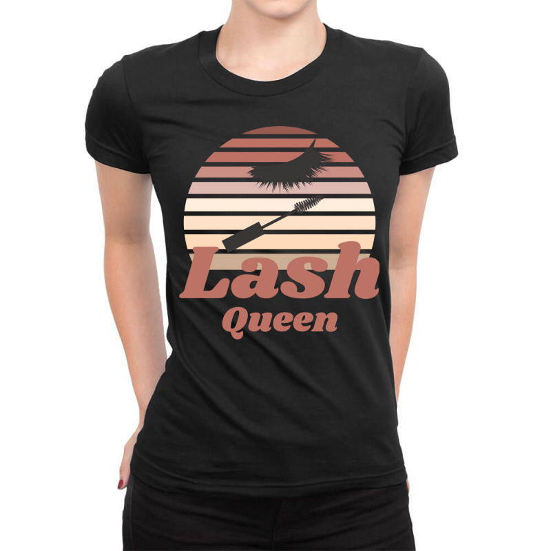 Gift Idea For Lash Artist Lash Boss Lash Tech Or L Ladies Fitted T-shirt | Artistshot