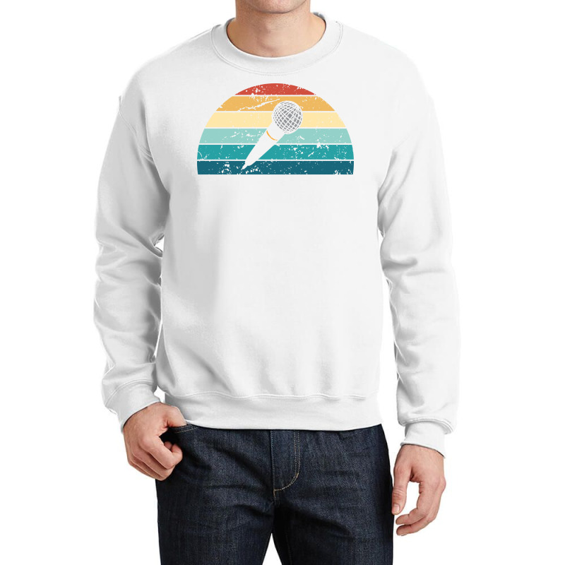 Retro Beatboxing Sunset Vintage Beatbox Sunrise Na Crewneck Sweatshirt | Artistshot